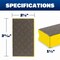 Marshalltown Diamond Sanding Blocks, 120-Medium Grit for Tile, Stone, Glass DTSB120 - alternate 4