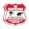 Signmission No Trespassing Shield Sign This Property, 12 inch X 12 inch, Aluminum Metal Sign, 2PK SHI-A-2PACK-12-409 - alternate 1