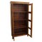Homeroots 36in Brown Solid Wood Frame China Cabinet With Three Shelves 489039 - alternate 4