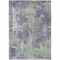 Homeroots 8' X 10' Purple And Green Abstract Washable Indoor Outdoor Area Rug 564284 - alternate 7