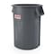 Suncast Commercial 55 GALLON UTILTIY TRASH CAN, GRAY TCU55 - alternate 1