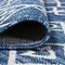 Jonathan Y Kafel Tribal Bohemian Blue/Ivory 2 ft. x 10 ft. Indoor/Outdoor Runner Rug SMB130D-210 - alternate 5