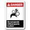 Signmission Danger Sign-Do Not Operate w/o Guards In Place 7x10 Sign ansi, 10" H, ANSI-710DS Do Not Operate w/o ANSI-710DS Do Not Operate Without - alternate 5