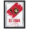 Holland Bar Stool Co Ottawa Senators 17 in.x22 in. Logo Wall Mirror MLogo - alternate 1