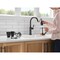 Delta Renaldi Touch2O Kitchen Faucet with Touchless Technology Venetian Bronze 9184TL-RB-DST - alternate 6