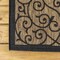 Jonathan Y Madrid Vintage Filigree Textured Weave Black/Khaki 9 ft Square Indoor/Outdoor Area Rug SMB107A-9SQ - alternate 7