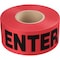 Ironwear 3in x 1000' Barricade Tape, Danger Do Not Enter, 2.5 Mil Thick, Red 1101-02 - alternate 1