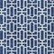 Homeroots 10' X 14' Navy Blue And Ivory Geometric Washable Indoor Outdoor Area Rug 594862 - alternate 8