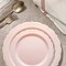 Smarty Had A Party Pink Vintage Round Disposable Plastic Dinnerware  Set (120 Dinner Plates+120 Salad Plates), 240PK 860PNKVP-CASE - alternate 7