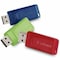 Verbatim Microban 32GB Store 'n' Go USB Flash Drive - 3pk - Red, Green, Blue 99811 - alternate 1