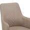 Leisuremod Allure Modern Tufted PU Leather Accent Dining Chair with Arms ACA52TP - alternate 6