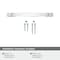 Amerock Highland Ridge 5-1/16 in 128 mm Center-to-Center Polished Chrome Cabinet Pull BP5531926 - alternate 5