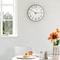 Clockswise 12-in Glow-in-the-Dark Decorative Wall Clock, Non-Ticking Battery Powered - Ideal for Living QI004746.12 - alternate 6