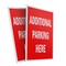 Signmission Additional Parking Here, Plastic Signs Only 24 Inch x 36 Inch, Corrugated Plastic, 2PK CSB-2436-2PACK-Additional Parking Here - alternate 1