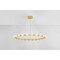 Corbett Lighting Linus 45.25 in. Chandelier Vintage Brass 484-45-VB - alternate 4