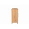 Homeroots 74in Natural Distressed Solid Wood Carved Floral Sideboard with Four Doors 634322 - alternate 1