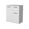 Homeroots 36" White Drawer Combo Dresser 544056 - alternate 11