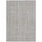 Homeroots 5' X 8' Gray Brown And Ivory Striped Washable Indoor Outdoor Area Rug 597392 - alternate 6