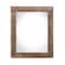Homeroots 12" x 16" Brown Solid Wood Hanging Picture Frame 386502 - alternate 1
