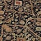 Homeroots 5' X 8' Black Brown And Red Floral Washable Indoor Outdoor Area Rug 604578 - alternate 6