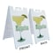 Signmission Margaritas, A-Frame & 2 Decals Installed, Heavy-Duty Plastic Frame SBHD-D-2436-Margaritas - alternate 5