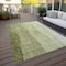 Homeroots 3' X 5' Olive Green And Artichoke Green Ombre Washable Indoor Outdoor Area Rug 581810 - alternate 6