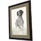 Homeroots Hunting Dog Brown Framed Print Wall Art 527039 - alternate 2