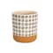 Homeroots Set of Four Cream Dolomite 3 Ounce Round Pot Planters, 4PK 517965 - alternate 5