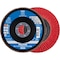 Pferd 4-1/2'' x 7/8'' A.H. POLIFAN Flap Disc - CO-FREEZE SG INOX, Ceramic oxide, 50 Grit, Conical 60811 - alternate 1