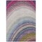 Homeroots 8' X 10' Beige Purple And Ivory Abstract Washable Indoor Outdoor Area Rug 577286 - alternate 6