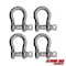 Extreme Max 3006.8329.4 BoatTector Stainless Steel Anchor Shackle - 3/4", 4-Pack 3006.8329.4 - alternate 1