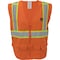 Ironwear Hi-Vis FR Surveyor Safety Vest M Class 2 , Zipper 9 Pockets 1277FR-OZ-RD-MD - alternate 1