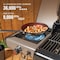Coleman Cookout 4-Burner Propane Gas BBQ Grill w/ Side Burner, 637-Sq. In. Cooking Surface, Stainless/Gray CO-400BBQ - alternate 4