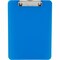 Charles Leonard Plastic Clipboard, Letter Size, Neon Blue, PK6 89715 - alternate 1