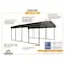 Arrow 12 x 29 x 7 ft Charcoal Carport CPHC122907 - alternate 11