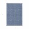 Homeroots 3' X 5' Navy Blue And Ivory Geometric Washable Indoor Outdoor Area Rug 595661 - alternate 5