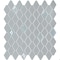 Daltile Starcastle 1.5'' Elongated Hexagon Glass Wall Mosaic, 15PK SC77ELHEXMSMT - alternate 1