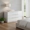 Homeroots 62" White Wood Six Drawer Double Dresser 714488 - alternate 3