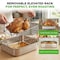 Nutrichef Premium Stainless Steel Roasting Pan with Rack NCTURKSS26 - alternate 3