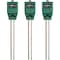 Ipower 3-in-1 Soil Moisture/Light/pH Meter for Plant Care Sensor Kits, Square Tester, 3PK LGTESTSOILSQUAREV3X3 - alternate 1
