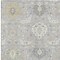 Homeroots 8' X 10' Gray Ivory And Gold Damask Washable Indoor Outdoor Area Rug 599421 - alternate 5