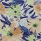Homeroots 8' X 10' Navy Blue And Beige Floral Washable Indoor Outdoor Area Rug 610989 - alternate 6