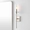 Jonathan Y Cato 4.5" 1-Light Bohemian Farmhouse Iron/Glass LED Vanity, Nickel/Clear JYL7805B - alternate 7