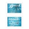 Homeroots Set Of Two Beach Life 3 White Framed Print Wall Art, 2PK 405839 - alternate 1