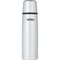 Thermos Compact Stainless Steel Bottle, 16 oz., Stainless Steel/Black FBB500SS4 - alternate 1
