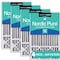 Nordic Pure 16x25x5 Plus Carbon Pleated Air Filter, High Capacity, MERV 14, 4 PK 16x25x5HM14+C-4 - alternate 1