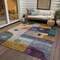 Homeroots 8' X 10' Green Purple And Blue Geometric Washable Indoor Outdoor Area Rug 604411 - alternate 7
