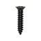 Auveco #8 x 3/4in Phillips Flat Head Tapping Screw with #6 Head Black Oxide, 100PK 10174 - alternate 1