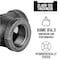B & K 1/2 in. FIP each X 1/2 in. D FIP Black Malleable Iron 90 Degree Elbow 312UPE90-12 - alternate 4