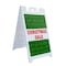 Signmission Christmas Sale, A-Frame & 2 Decals Installed, Heavy-Duty Plastic Frame SBHD-D-2436-Christmas Sale - alternate 1